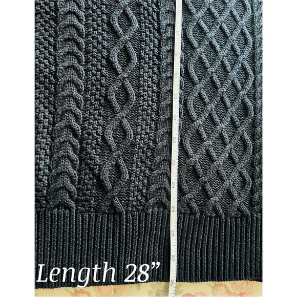 J.Crew Cotton Cable-Knit Crewneck Sweater - Picture 4 of 6